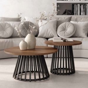 Mesa Auxiliar Redonda Delta