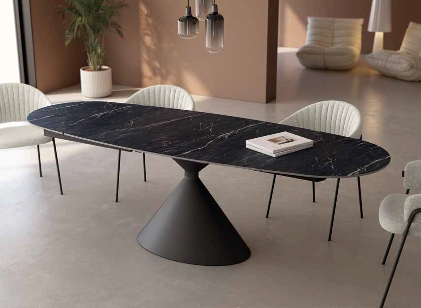 Mesa Ovalada Extensible Rin