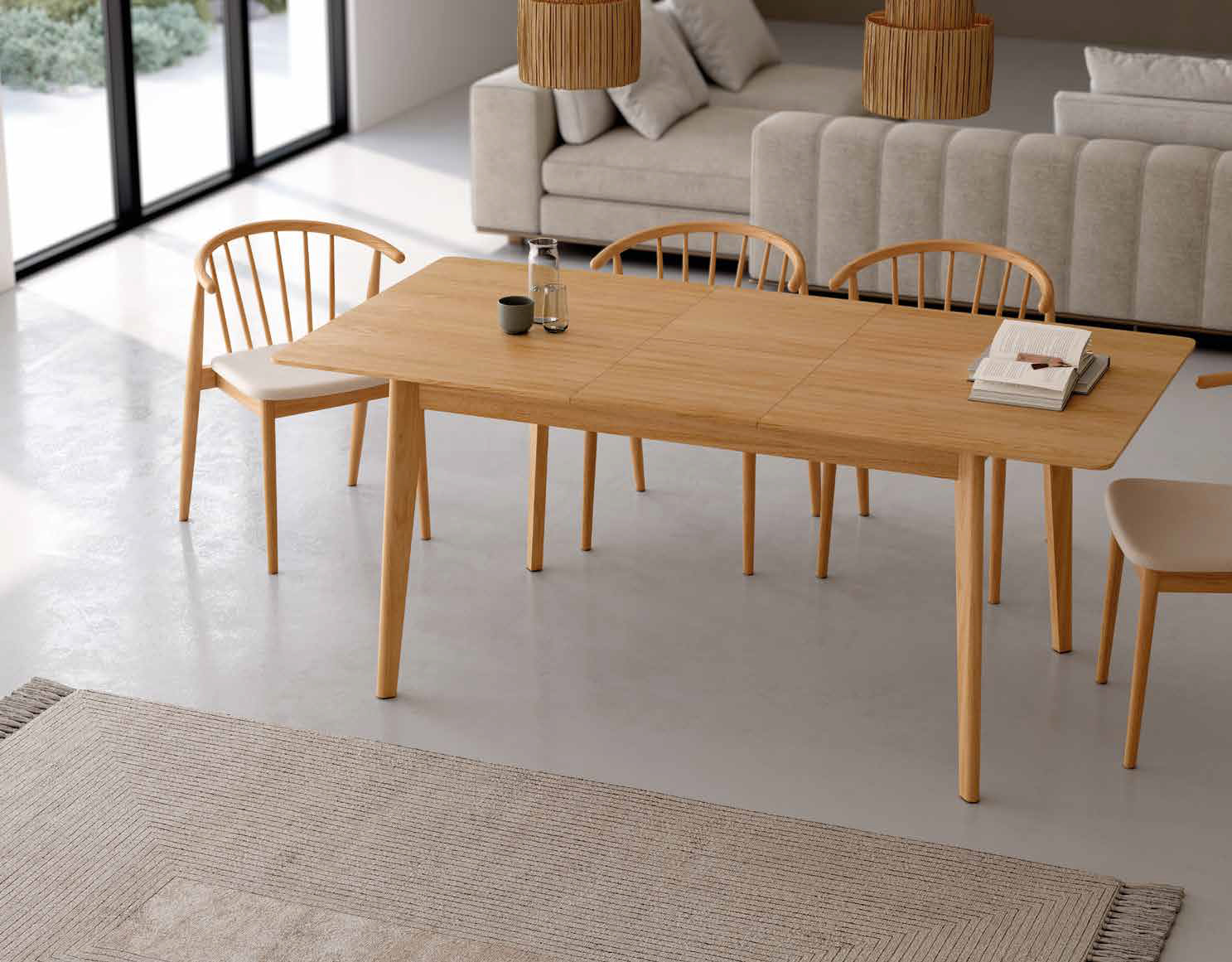 Mesa Rectangular Extensible Aura